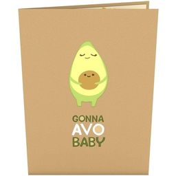 Lovepop Gonna Avo Baby - Pop-Up Card - 1 item