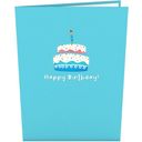 Lovepop Rainbow Birthday Cake - Pop-Up Card - 1 item