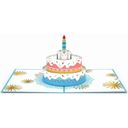 Lovepop Rainbow Birthday Cake - Pop-Up Card - 1 st.
