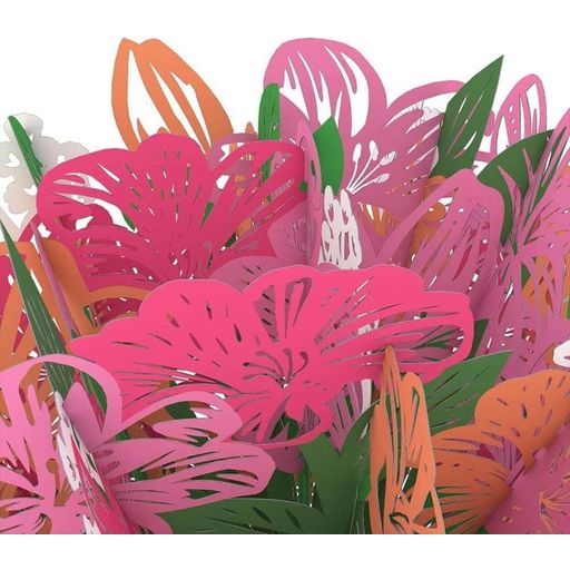 Lovepop Pink Bouquet of Lilies - XL Pop-Up Card - 1 st.