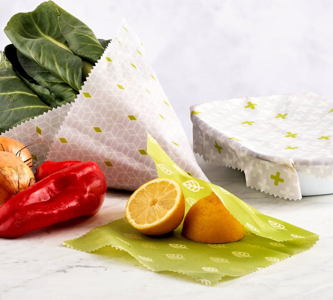 ecoLiving Vegan Food Wraps - 3 Pieces