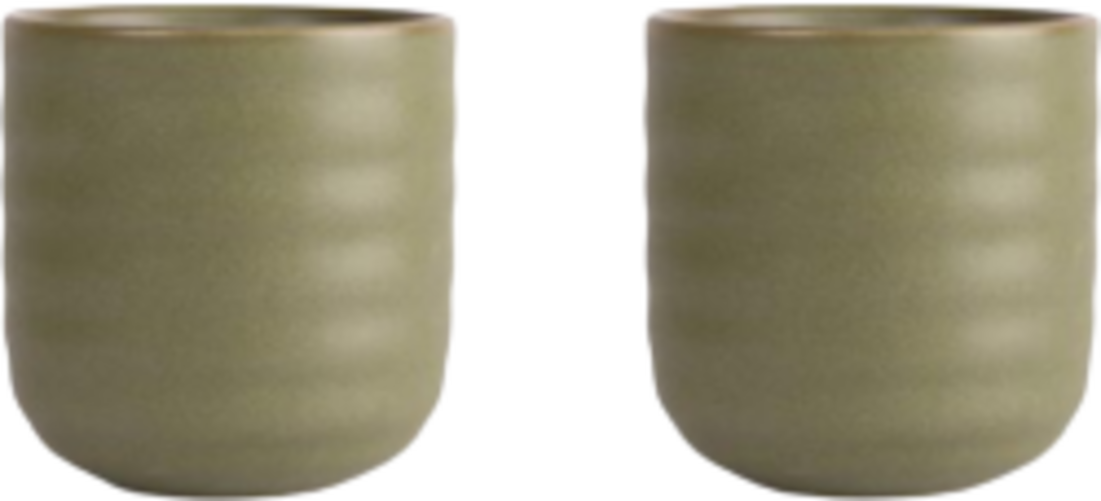 sagaform Ellen Mug, Set of 2 - Green