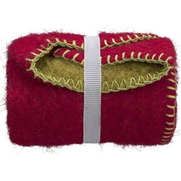 Steiner 1888 Eva Mini Blanket - Cherry/pea