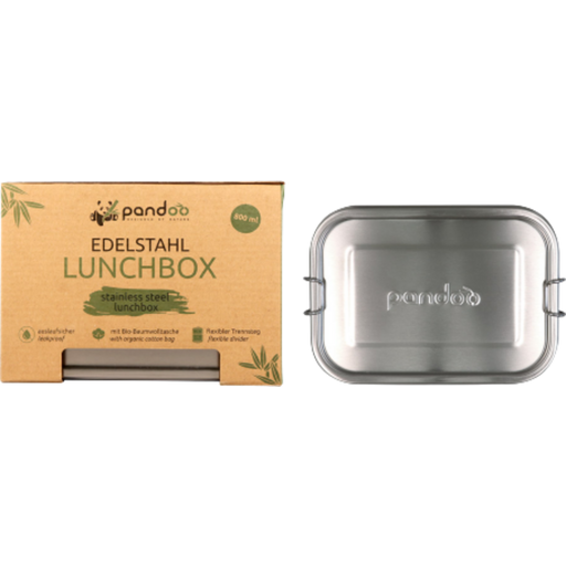 Pandoo Lunchbox Edelstahl - 800 ml