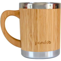 Pandoo Kaffeebecher Bambus & Edelstahl - 1 Stk