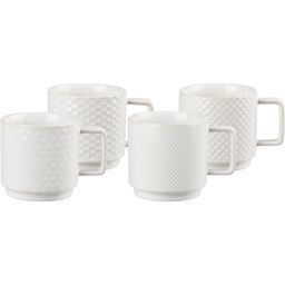 Villa Collection ELSTRA Jumbo Coffee Cups, Set of 4 - 1 set