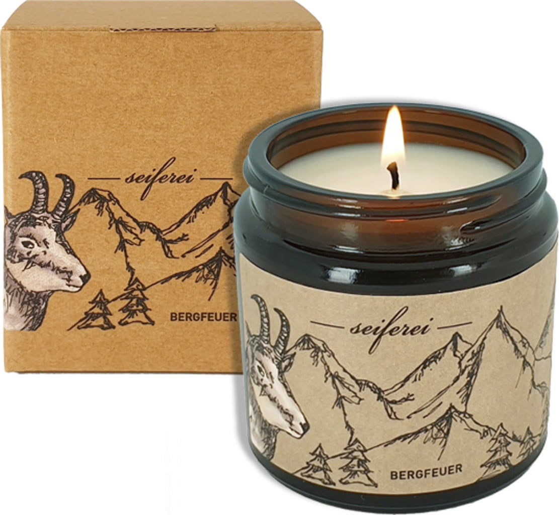 Seiferei Duft- & Massagekerze Bergfeuer