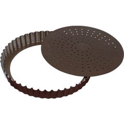 Tart Mould with Perforated, Detachable Base