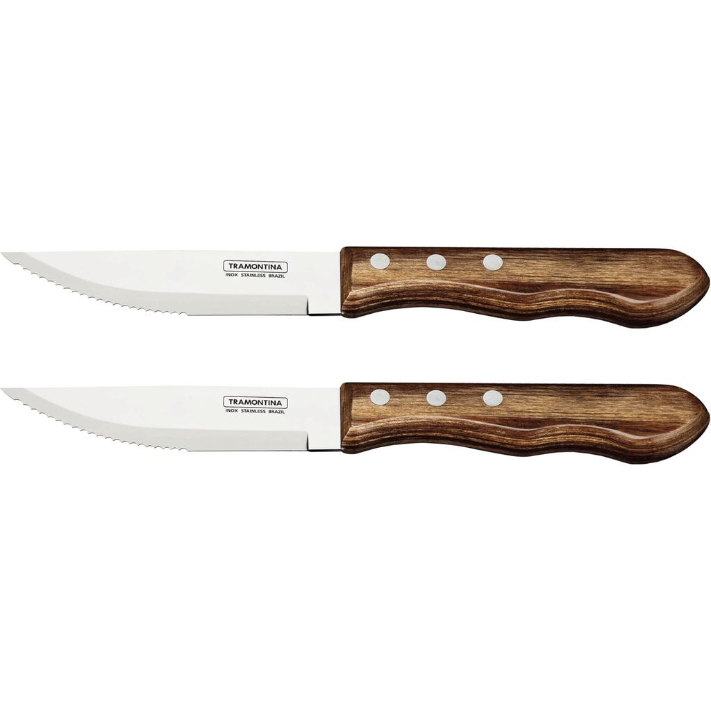 Tramontina Steakmesser Jumbo CHURRASCO, 2-teiliges Set, 1 Set 