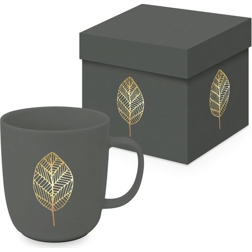 PPD Pure Gold Leaves - Anthracite - Tasse