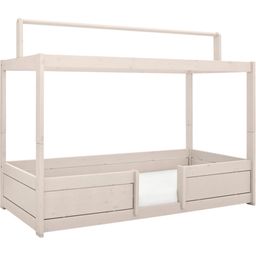 LIFETIME 4-in-1 Bed for Fabric Roof, Glazed White - Standard Slats