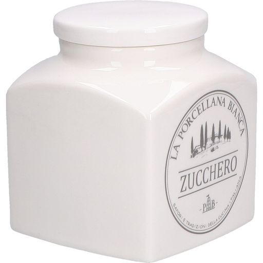 La Procellana Bianca Conserva - Ceramic Sugar Container - 1 item