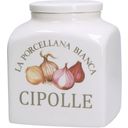 La Procellana Bianca Conserva - Ceramic Onion Container - 1 item