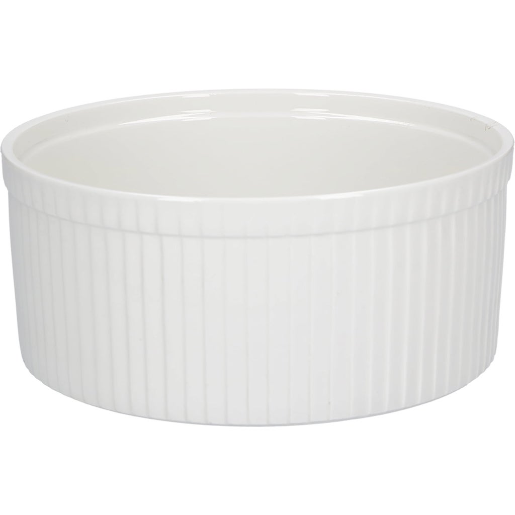 La Procellana Bianca Arezzo Soufflé Dish Interismo Online Shop Global