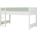 3/4 Absturzsicherung für 90x200 cm Huxie Bett - grün