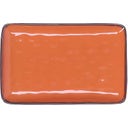 Rose & Tulipani Concerto - Rectangular Plate, 20 x 13 cm - Arancione