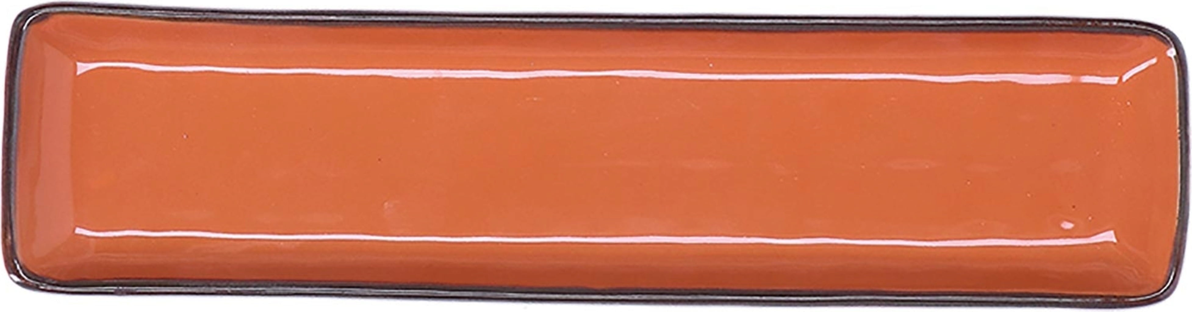 Rose & Tulipani Concerto - Rektangulärt Fat 32 x 8 cm - Arancione