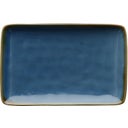 Rose & Tulipani Concerto - Rectangular Plate, 20 x 13 cm - Blu Avio