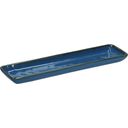 Concerto - Rectangular Platter, 32 x 8 cm - Blu Avio