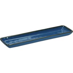 Concerto - Rectangular Platter, 32 x 8 cm - Blu Avio