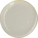 Rose & Tulipani Concerto - Piatto Piano, 27 cm - Grigio Perla