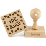 folkroll "Für Dich" Cookie Stamp, 55 x 55 mm