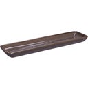 Concerto - Rectangular Platter, 32 x 8 cm - Grigio Tortora