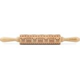 folkroll Christmas Joy Rolling Pin