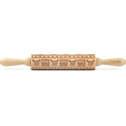 folkroll Christmas Joy Rolling Pin - medium