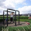 PLUS A/S Outdoor Fitness Center - Medium - Schwarz