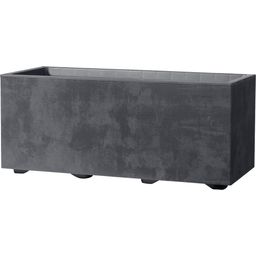 "Millennium" Cube Planter 59 cm with a Water Reservoir - Anthracite