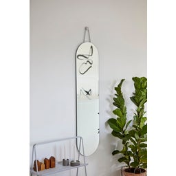 Zone Denmark Wall Mirror 120 x 30 cm - Grey