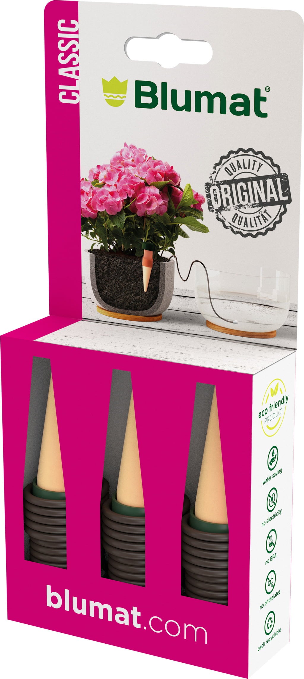 Blumat for Houseplants in a Set - 3 Pieces