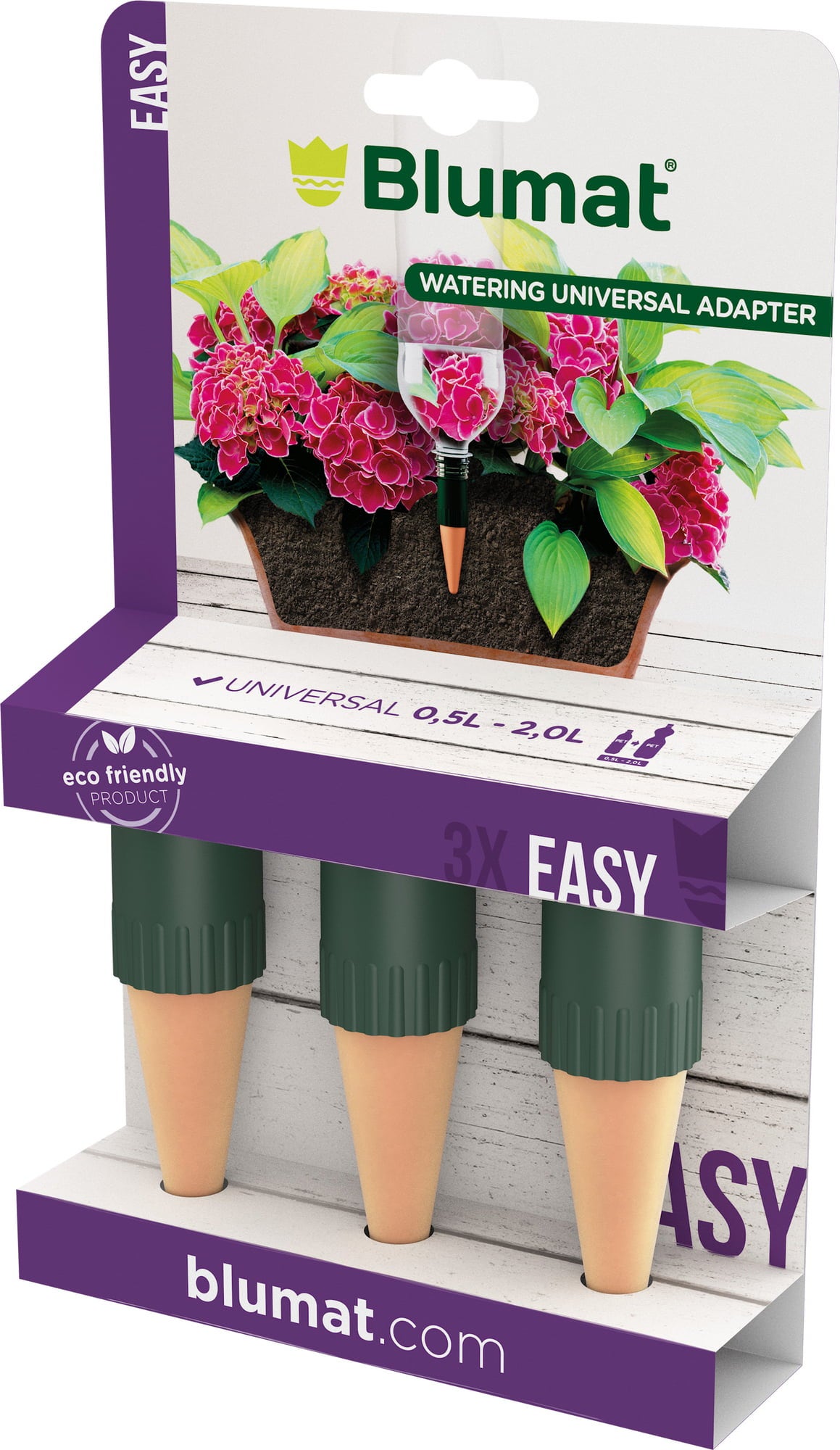 Universal Bottle Adapter Irrigation System - 3 Pieces