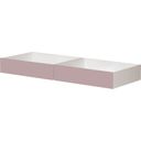 Manis-h Sänglådor Huxie 90x200 cm, 2 st - rosa