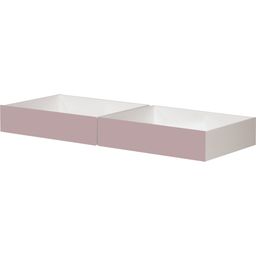 Schubladen für Huxie Bett 90x200cm, 2 Stück - rosa