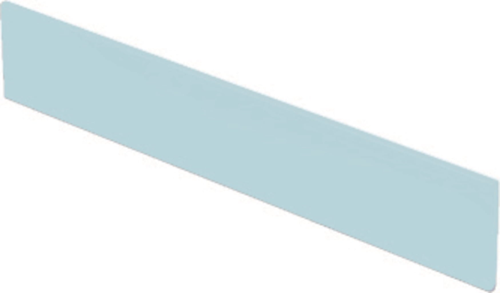 3/4 Skyddsräcke för 90x200 cm Huxie-säng, blå