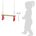 Legler Small Foot Trapezio con Anelli da Ginnastica - 1 pz.