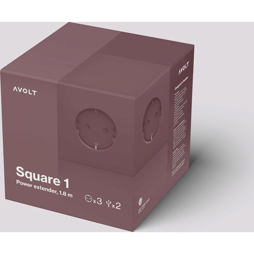 AVOLT Square 1 - Power Extender - Rusty Red