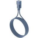 AVOLT Cable 1 da USB A a Lightning, 1,8 m - Ocean Blue