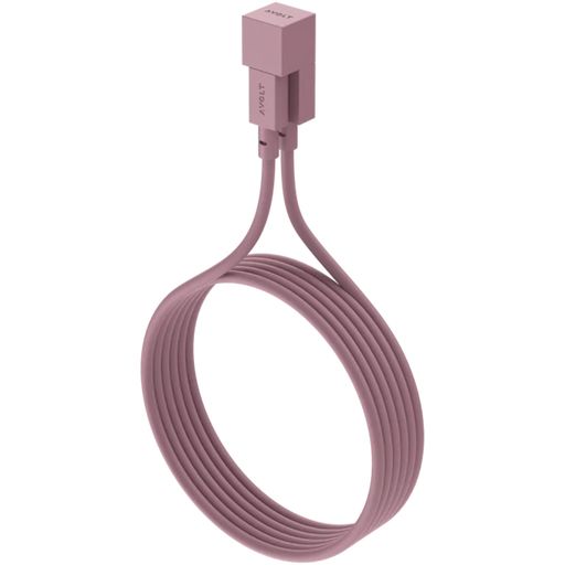AVOLT Cable 1 USB-A to Lightning - Rusty Red