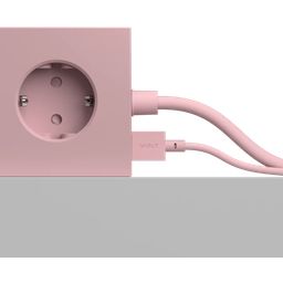 AVOLT Cable 1 USB A to Lightning, 1,8 m - Old Pink