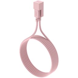 AVOLT Cable 1 USB A to Lightning, 1,8 m - Old Pink