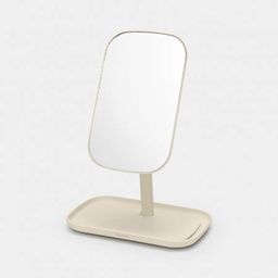 Brabantia Miroir avec Plateau de Rangement - Soft Beige