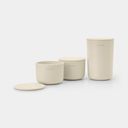 Brabantia Storage Contains - Set of 3 - Soft Beige