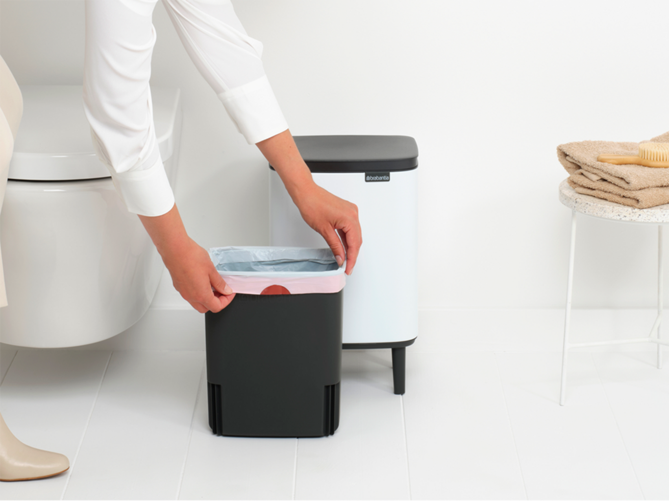 Brabantia Bo Avfallshink, 7 l - Hög