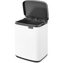 Brabantia Bo Waste Bin, 7 L - White