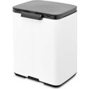 Brabantia Bo Waste Bin, 7 L - White