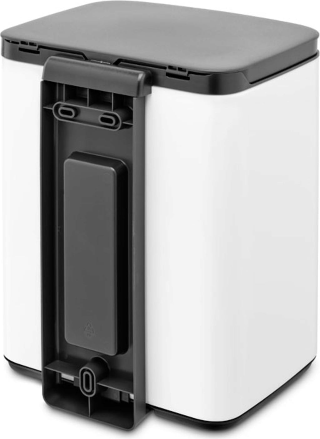 Brabantia Bo Waste Bin, 7 L - White