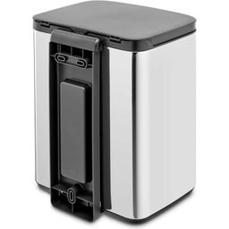 Brabantia Bo Mülleimer, 7L - Brilliant Steel